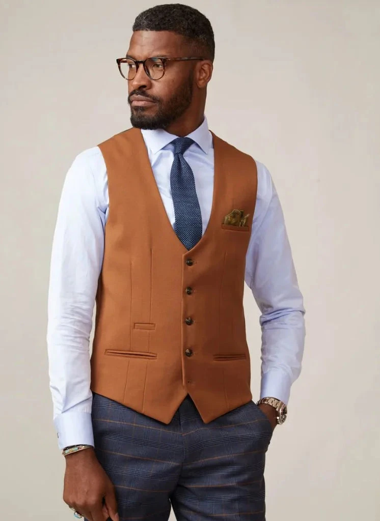 Kelvin Tan Weste - Einreiher 1 Kelvin Tan Weste - Einreiher