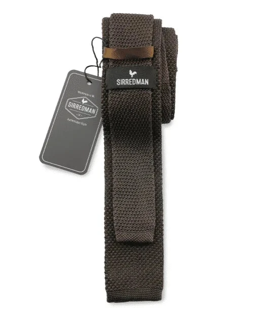 Krawatte Braun Strick - Sir Redman 2 Krawatte Braun Strick - Sir Redman – Bild 2