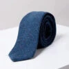 Krawatte Dion Blau Tweed Stil