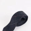 Krawatte Eton Blau Tweed Stil