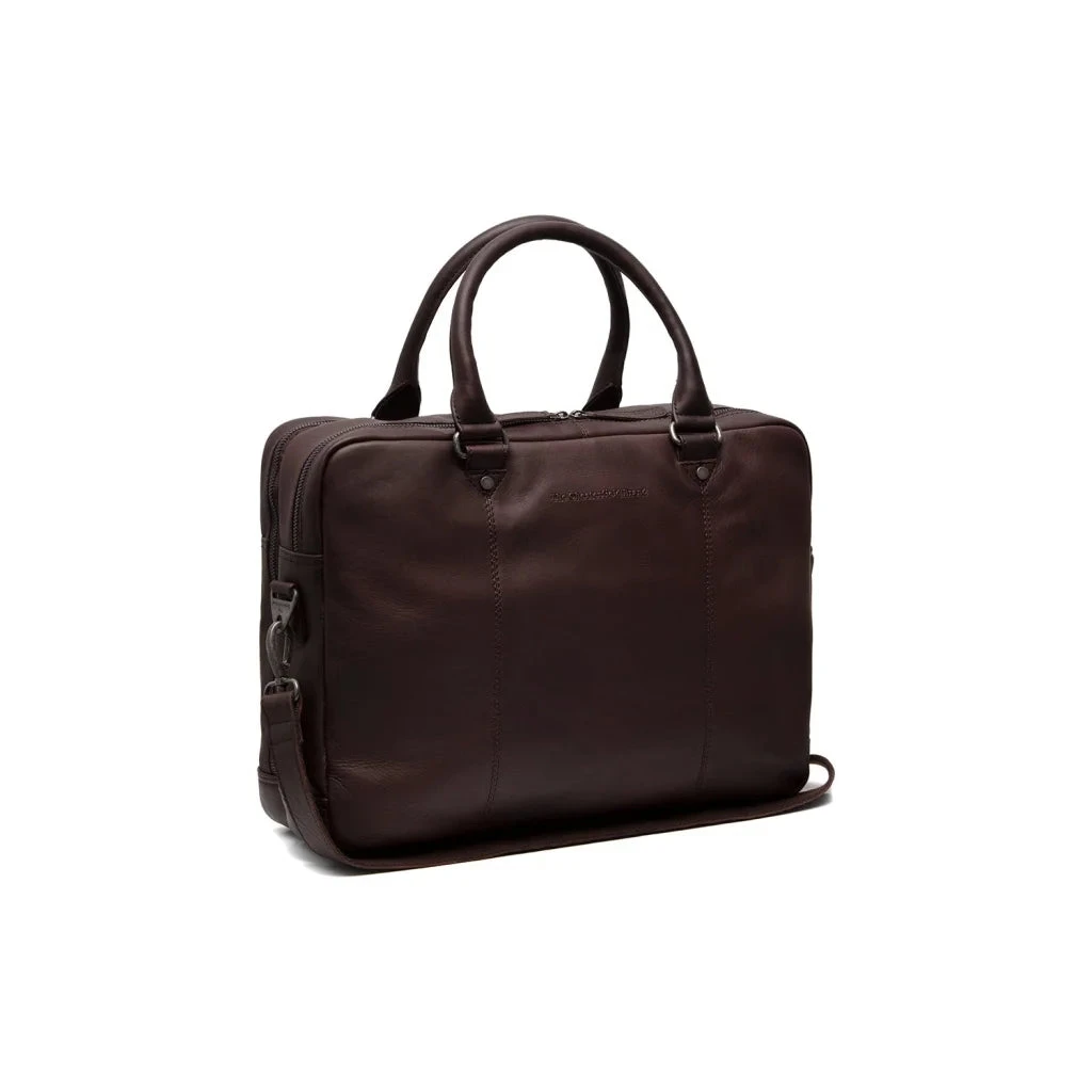 Leder-Laptoptasche - The Chesterfield Brand Boston Braun 1 Leder-Laptoptasche - The Chesterfield Brand Boston Braun