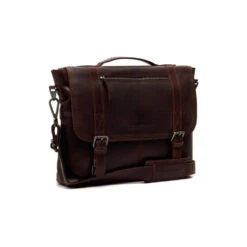 Leder-Laptoptasche - The Chesterfield Brand Veneto Braun