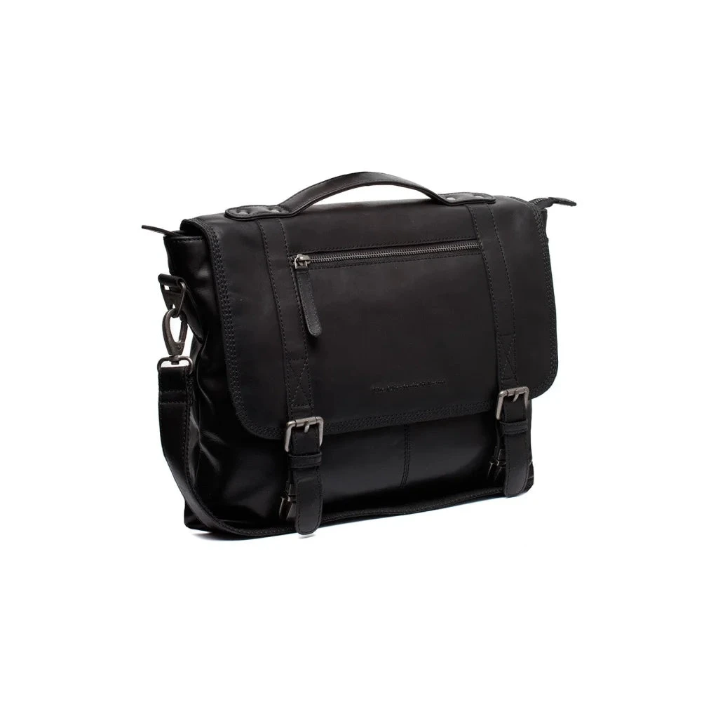 Leder-Laptoptasche - The Chesterfield Brand Veneto Schwarz 1 Leder-Laptoptasche - The Chesterfield Brand Veneto Schwarz