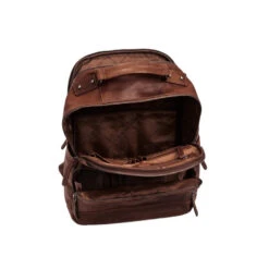 Leder Rucksack - The Chesterfield Brand Austin Braun -Herrenanzug Geschäft leder rucksack the chesterfield brand austin braun rugtas 917
