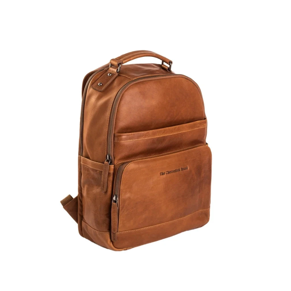 Leder Rucksack - The Chesterfield Brand Austin Cognac 1 Leder Rucksack - The Chesterfield Brand Austin Cognac