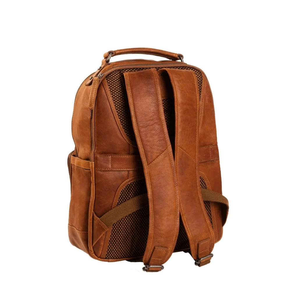 Leder Rucksack - The Chesterfield Brand Austin Cognac 2 Leder Rucksack - The Chesterfield Brand Austin Cognac – Bild 2