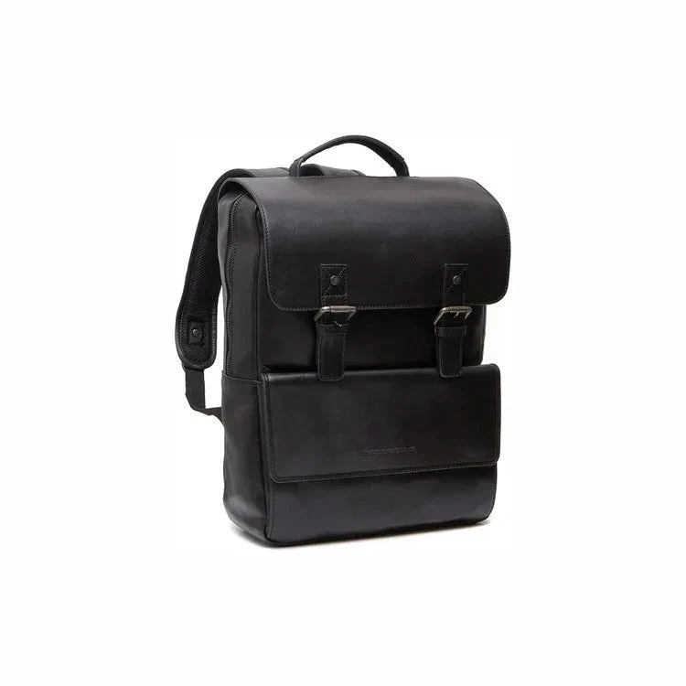 Leder Rucksack - The Chesterfield Brand Malta Schwarz 1 Leder Rucksack - The Chesterfield Brand Malta Schwarz
