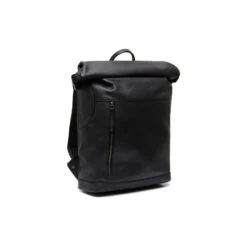 Leder Rucksack - The Chesterfield Brand Mazara Schwarz