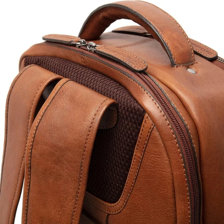 Leder Rucksack - The Chesterfield Brand Tokyo Cognac 6 Leder Rucksack - The Chesterfield Brand Tokyo Cognac – Bild 6
