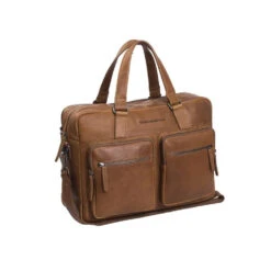 Lederne Laptoptasche - The Chesterfield Brand Misha Cognac