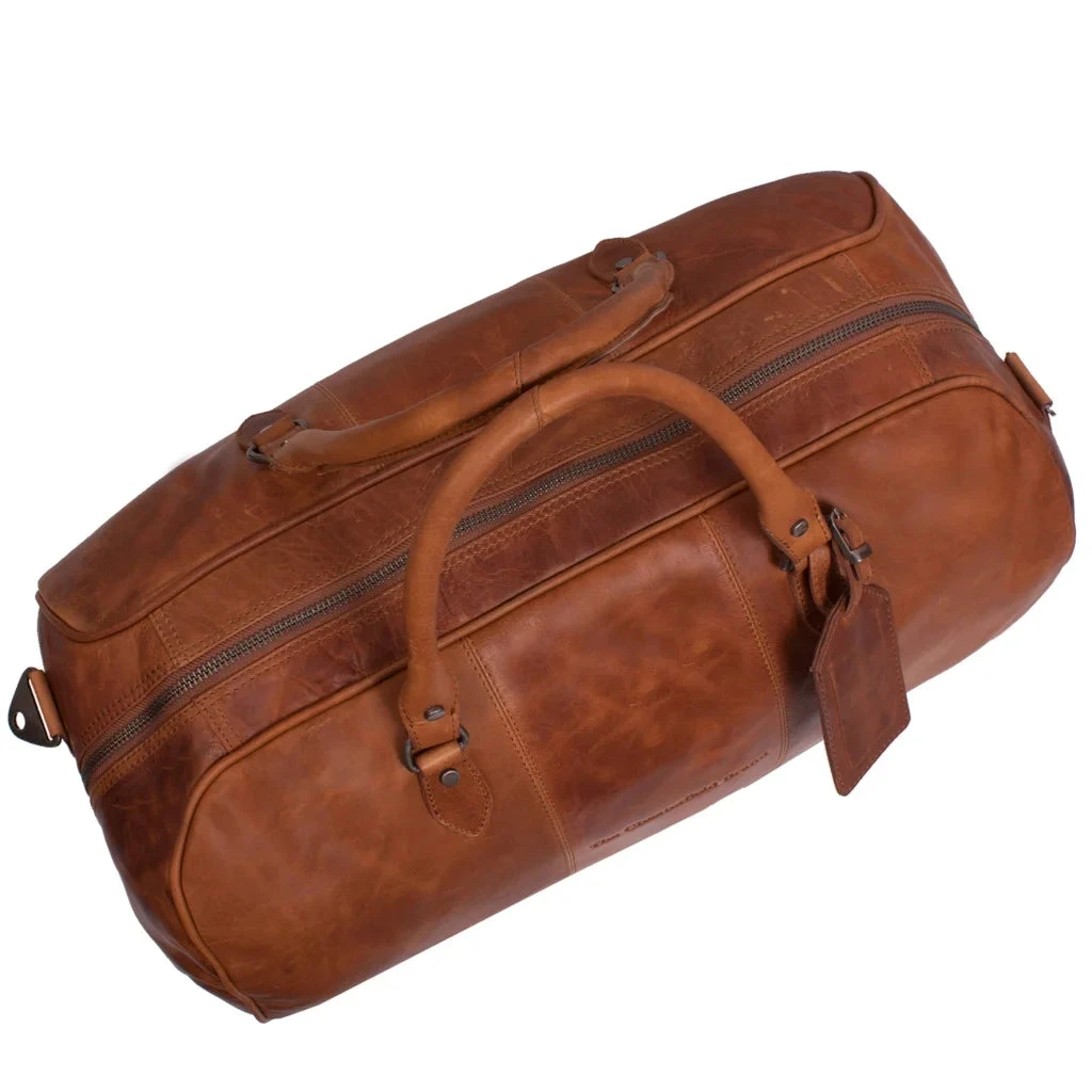 Lederner Reisetasche - The Chesterfield Brand Liam Cognac 7 Lederner Reisetasche - The Chesterfield Brand Liam Cognac – Bild 7