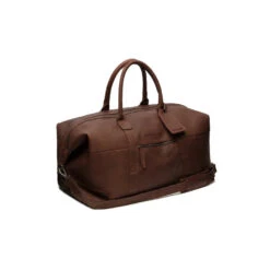 Lederner Reisetasche - The Chesterfield Brand Portsmouth Braun