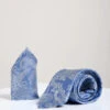 Marc Darcy Gentlemen's Set Himmelblau Paisley Mit Krawatte Und Einstecktuch