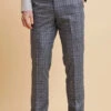 Marc Darcy - Hose Abbott Blue Tweed Check