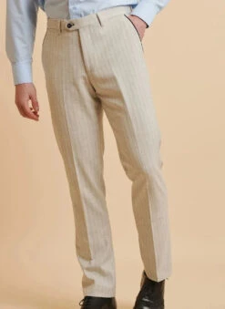 Marc Darcy - Hose Grant Stone Pinstripe