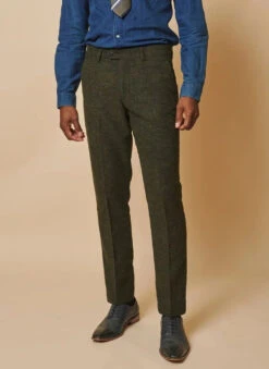 Marc Darcy - Hose Marlow Olive Tweed