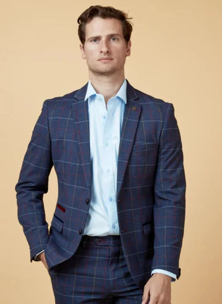 Marc Darcy - Sakko Drake Navy 1 Marc Darcy - Sakko Drake Navy