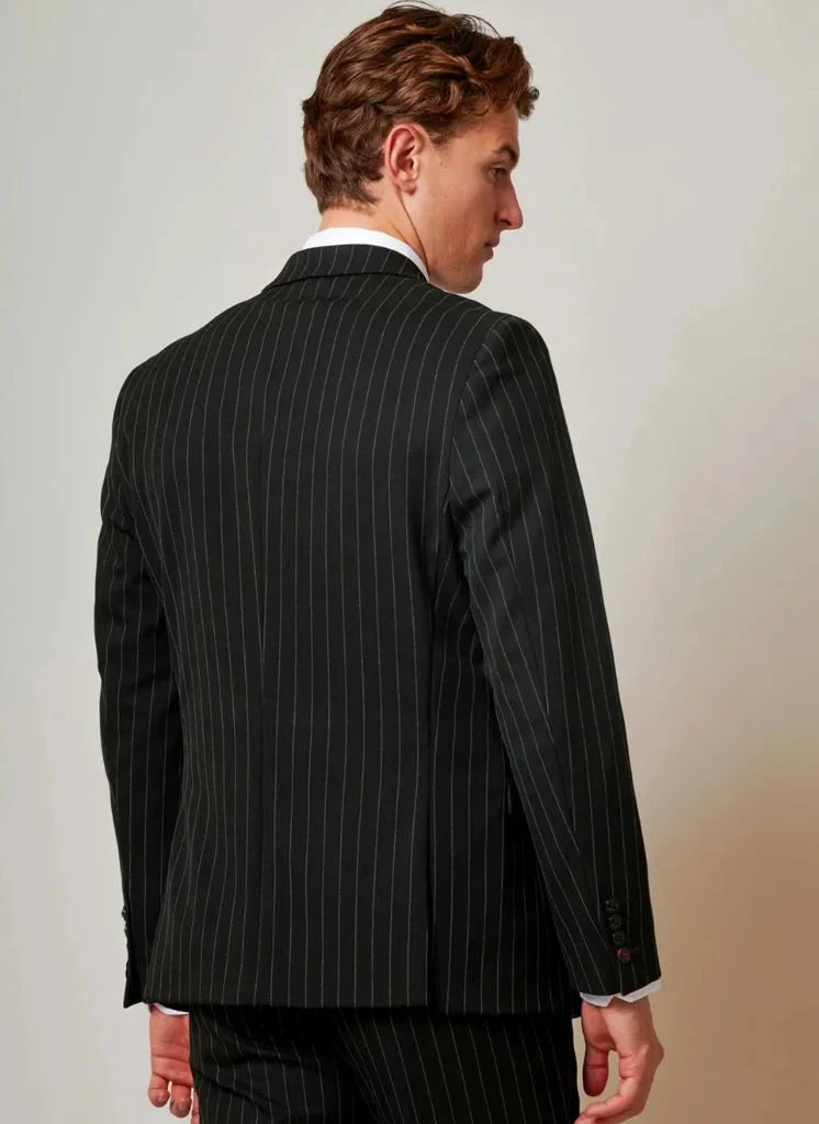 Marc Darcy - Sakko Gestreifter Rocco Black Double Breasted 2 Marc Darcy - Sakko Gestreifter Rocco Black Double Breasted – Bild 2