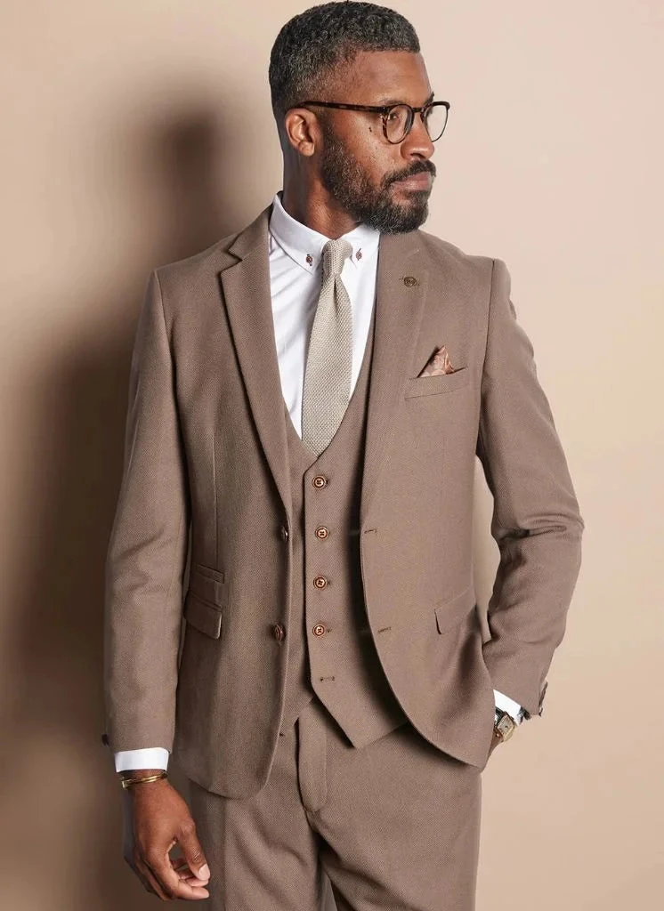 Marc Darcy - Sakko HM5 Tan 1 Marc Darcy - Sakko HM5 Tan