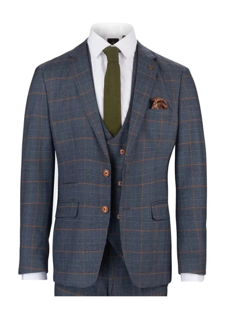 Marc Darcy - Sakko Jenson Himmelblau 2 Marc Darcy - Sakko Jenson Himmelblau – Bild 2