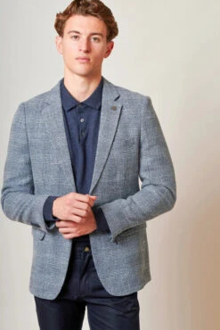 Herrenanzug Geschäft 36 Marc Darcy – Sakko Kris Sky Blue