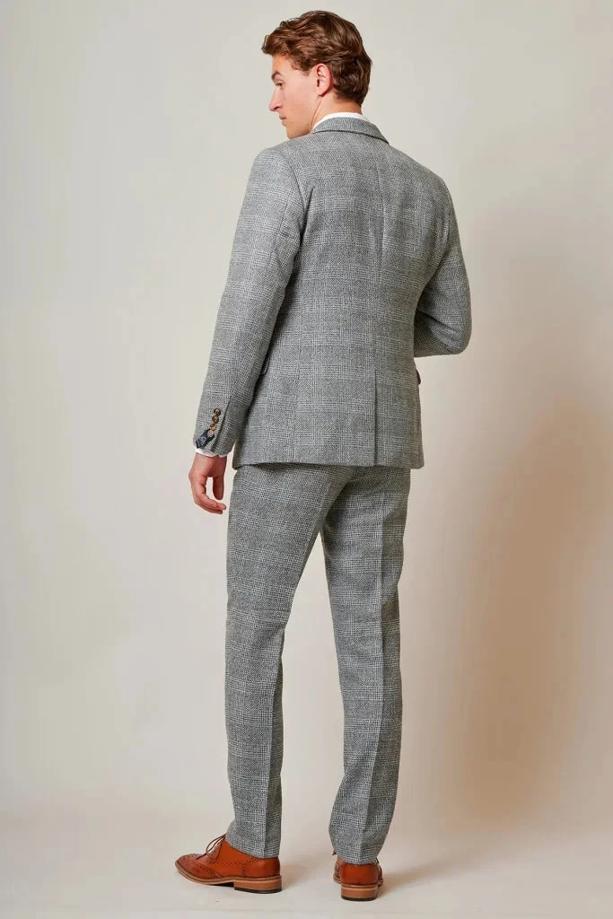 Marc Darcy – Sakko Tweed Kris Silver Grey 5 Marc Darcy – Sakko Tweed Kris Silver Grey – Bild 5
