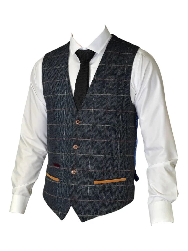 Marc Darcy - Weste Eton Tweed 2 Marc Darcy - Weste Eton Tweed – Bild 2