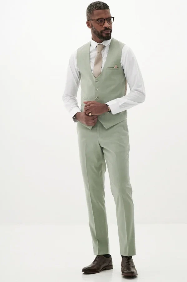 Marc Darcy – Weste Finley Moosgrün 3 Marc Darcy – Weste Finley Moosgrün – Bild 3