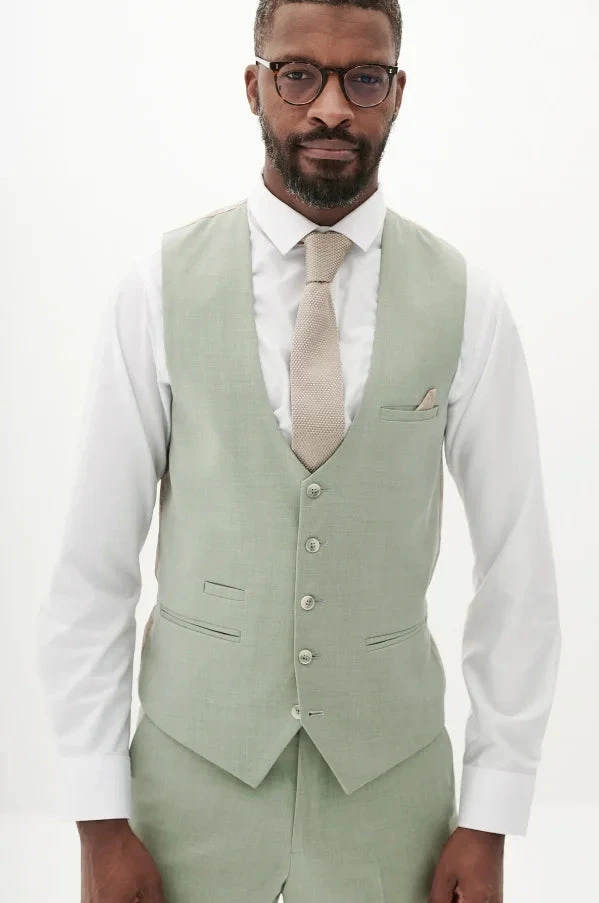 Marc Darcy – Weste Finley Moosgrün 1 Marc Darcy – Weste Finley Moosgrün