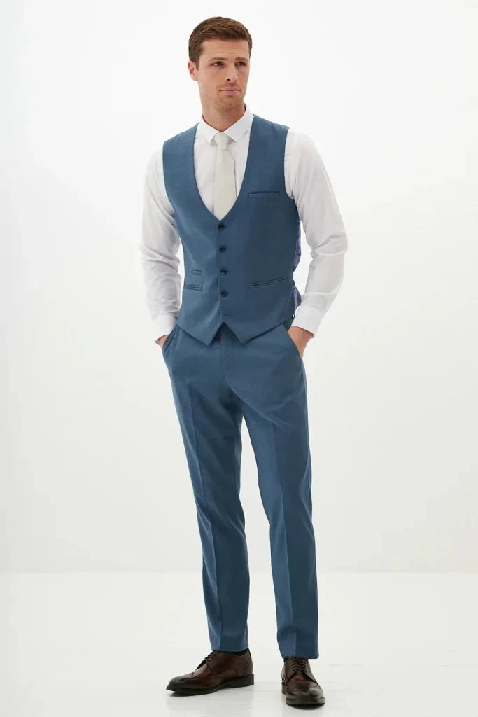 Marc Darcy – Weste Finley Teal 2 Marc Darcy – Weste Finley Teal – Bild 2