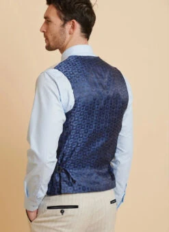 Marc Darcy - Weste Grant Stone Pinstripe 3 Marc Darcy - Weste Grant Stone Pinstripe -Herrenanzug Geschäft marc darcy weste grant stone pinstripe 241