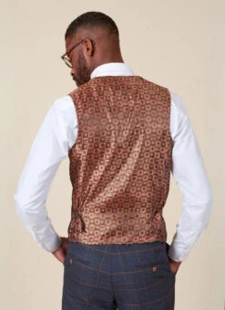 Marc Darcy - Weste Jenson Marineblau 5 Marc Darcy - Weste Jenson Marineblau -Herrenanzug Geschäft marc darcy weste jenson marineblau 961