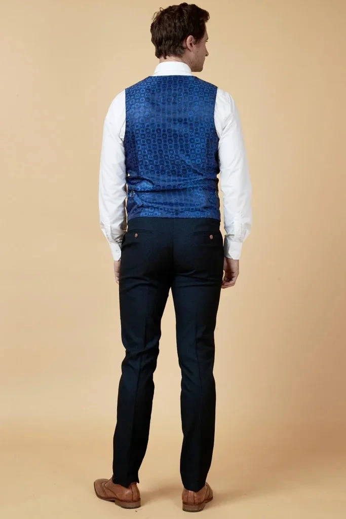 Marc Darcy – Weste Max Navy 3 Marc Darcy – Weste Max Navy – Bild 3