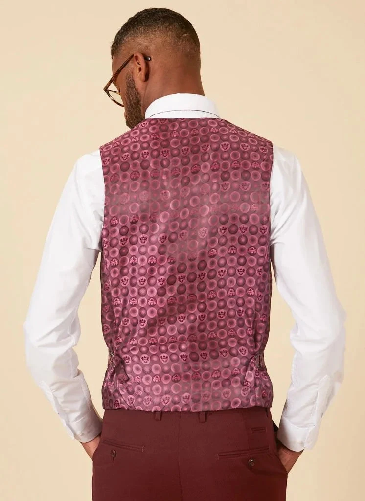 Marc Darcy - Weste MAX Wine 2 Marc Darcy - Weste MAX Wine – Bild 2