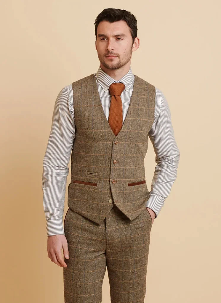 Marc Darcy - Weste Ted Tan 1 Marc Darcy - Weste Ted Tan