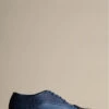 Marineblaue Lederschuhe, Marc Darcy Ryan - Wingtip Brogue